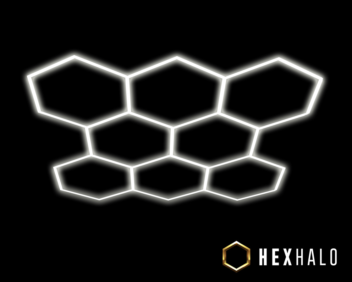 8 HEXAGON LED LIGHT SYSTEM