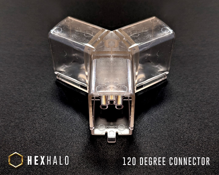 Y Angle 3 Way Connector